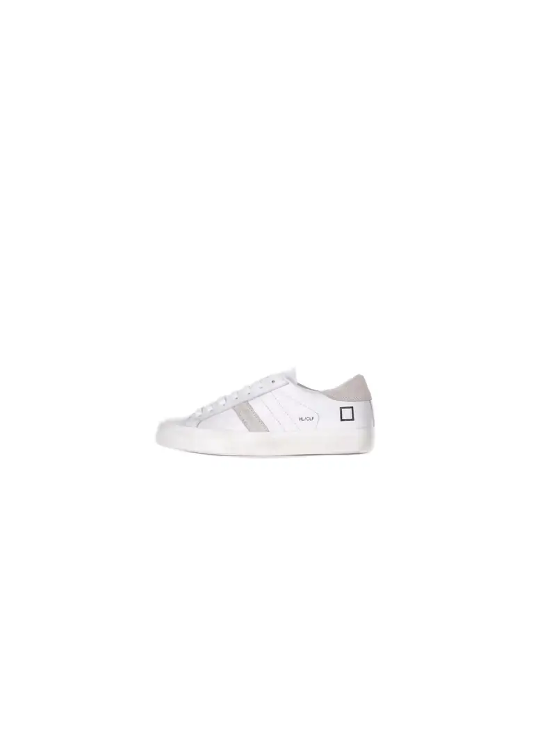 Sneakers Donna D A T E White Hill low calf