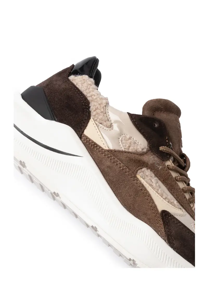 Sneakers Donna Marrone miniatura 2