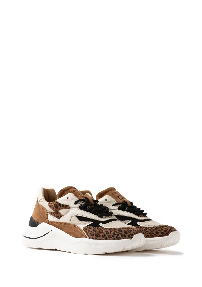 Sneakers Donna Taupe miniatura 3