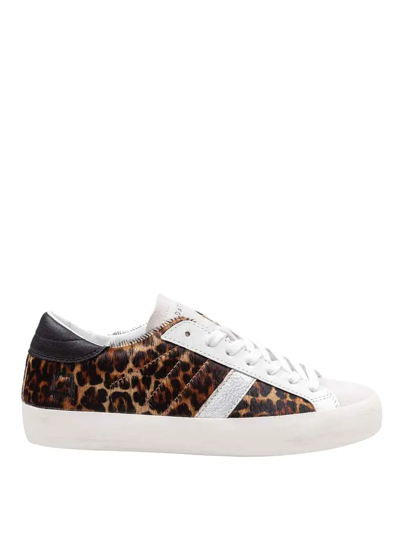 . Sneakers Hill Basse In Cavallino Animalier