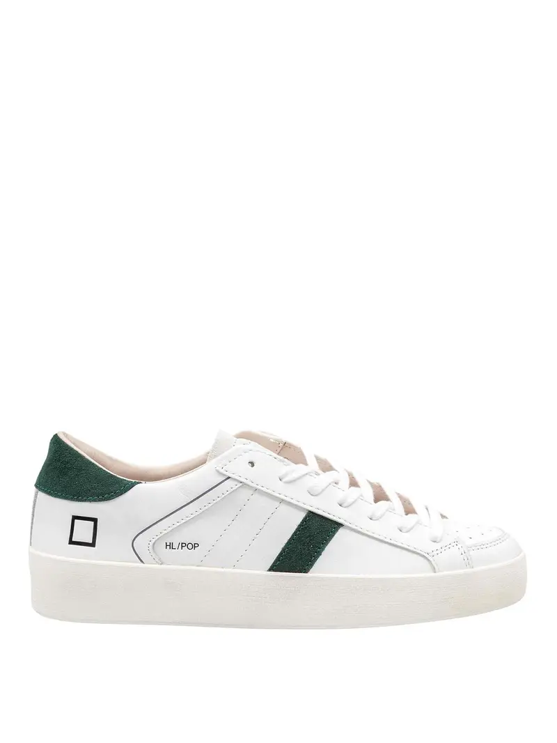 Sneakers Hill Low In Pelle Bianco