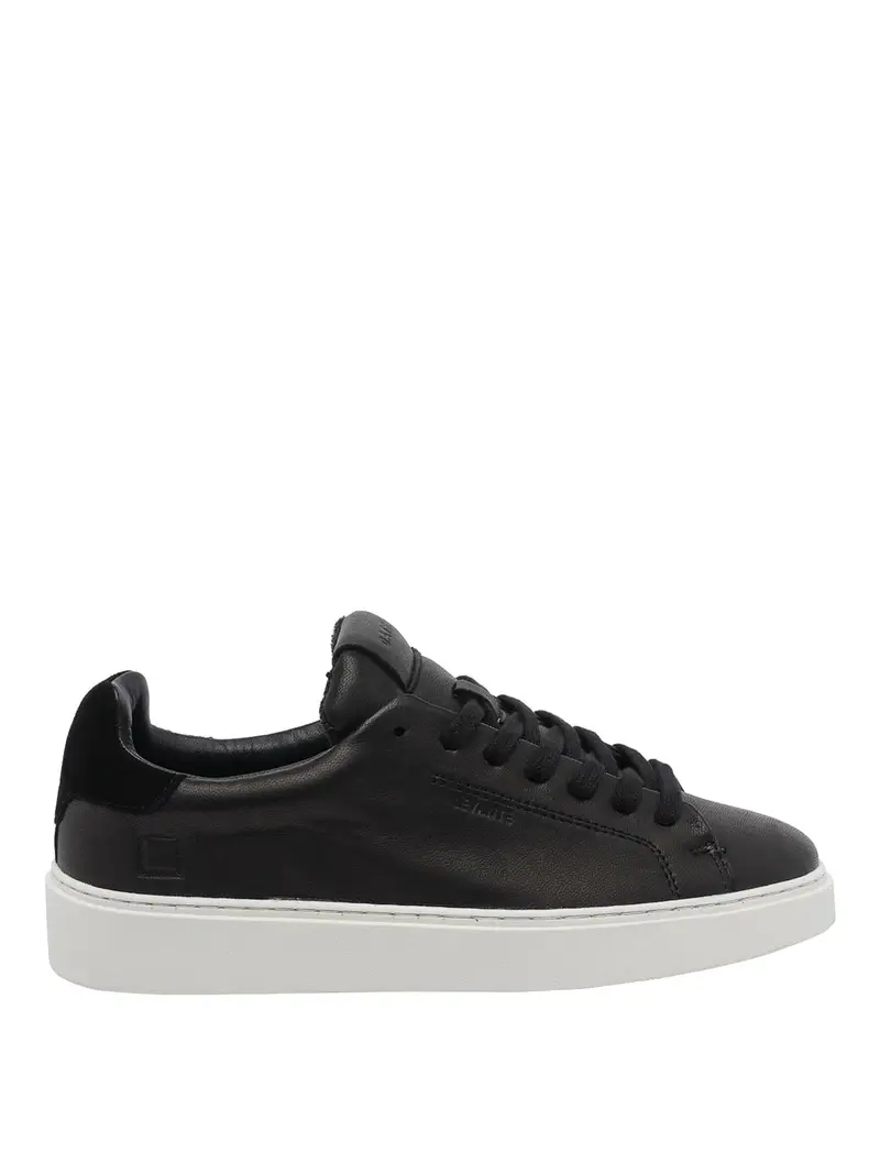 Sneakers Levante in pelle scamosciata nera Nero