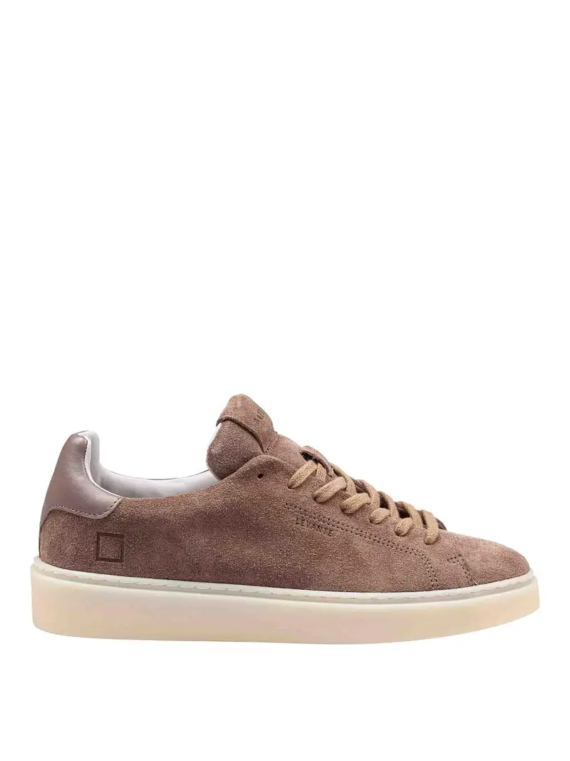 . Sneakers Levante In Suede Colore Taupe Tortora