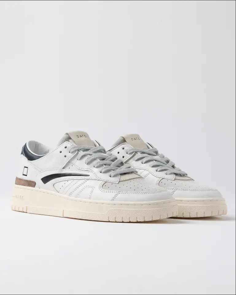 Sneakers torneo colored bianco e blu miniatura 2