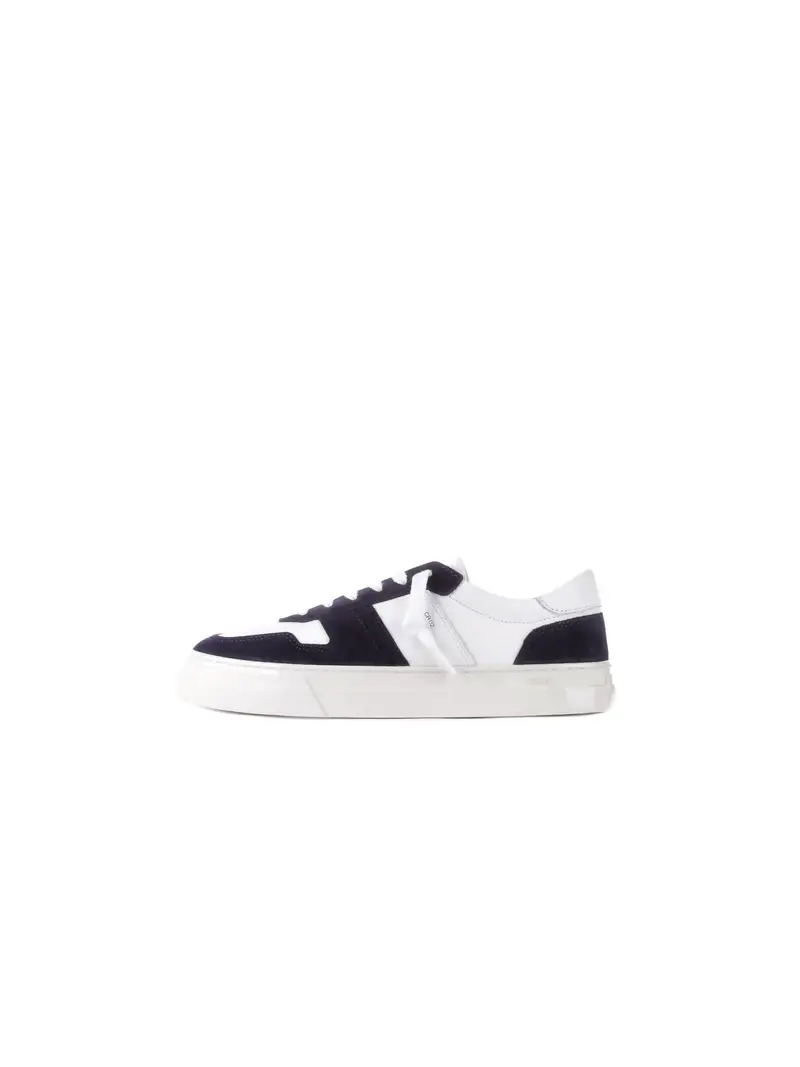 Sneakers Uomo D.A.T.E. White blu Studio bicolor white blue