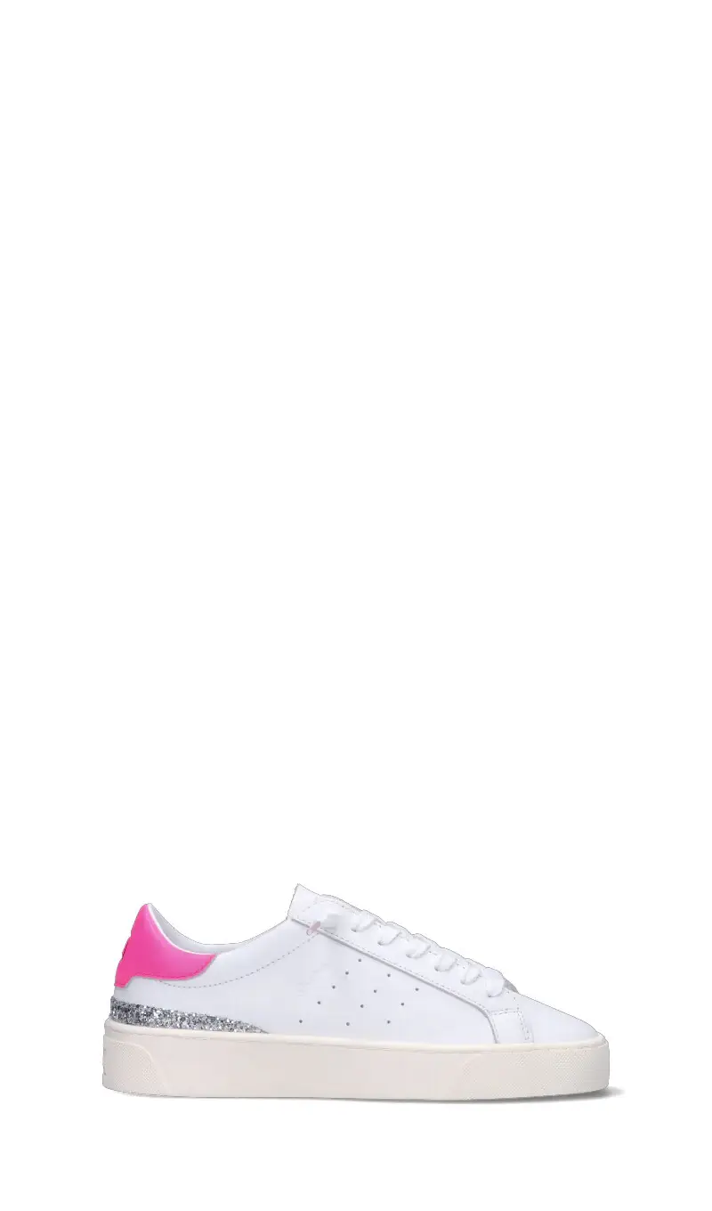 . SONICA CALF Sneaker donna bianca/rosa in pelle Vario