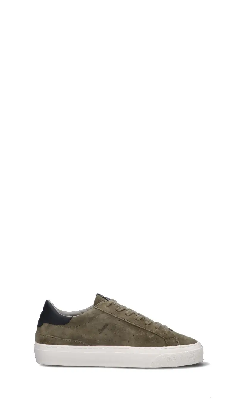 . - SONICA Sneaker uomo army in suede Vario