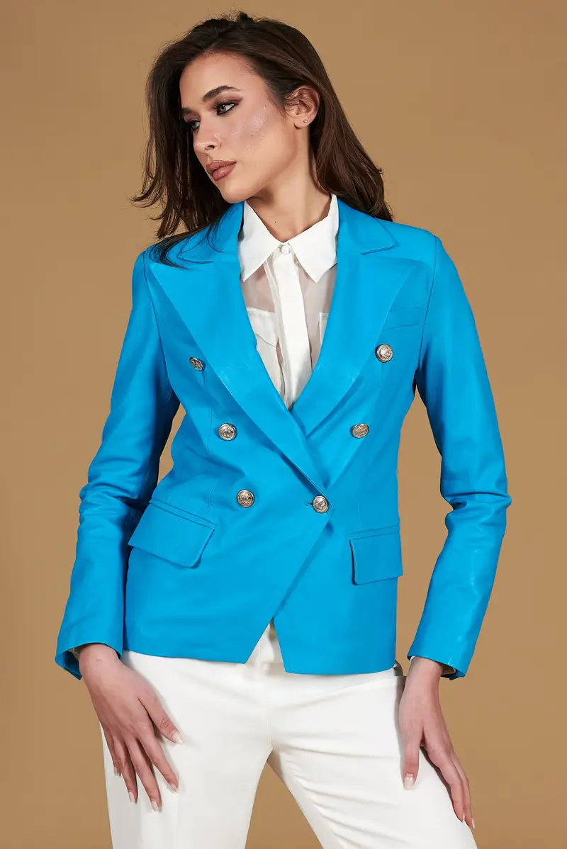 D'Arienzo Blazer Azzurro 2347131