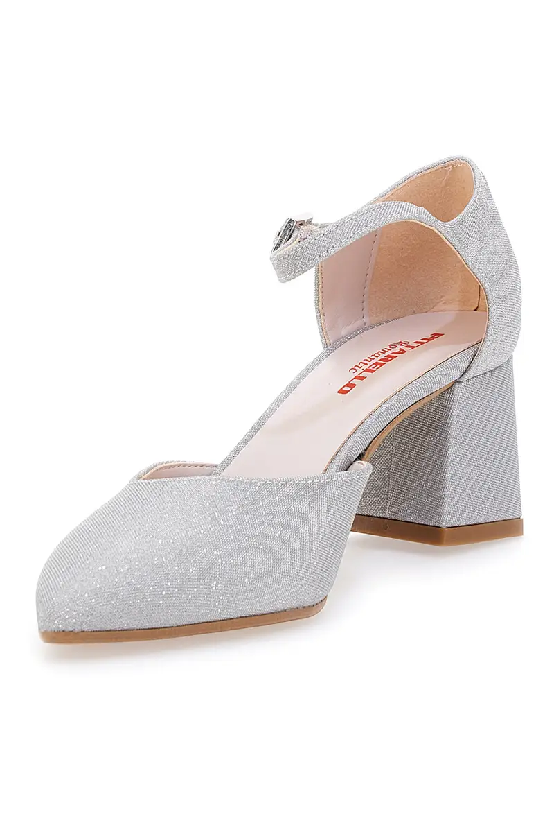 PITTARELLO ROMANTIC Décolleté Argento 2077025 miniatura 3