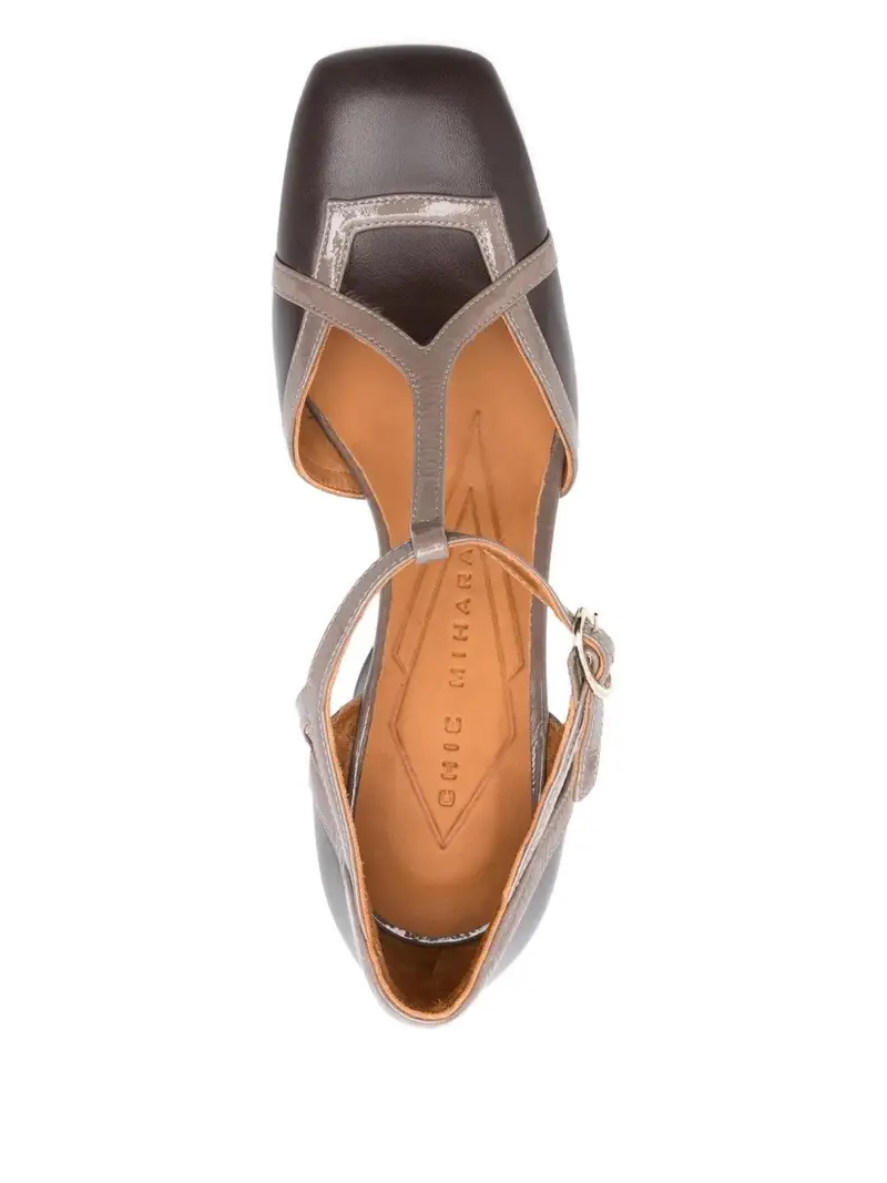 Chie Mihara Décolleté Nero 1085904 miniatura 2