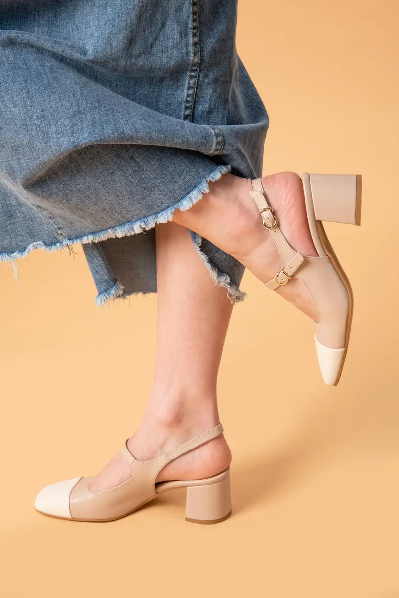 PITTARELLO COUTURE Mary Jane Beige 2078822 miniatura 2