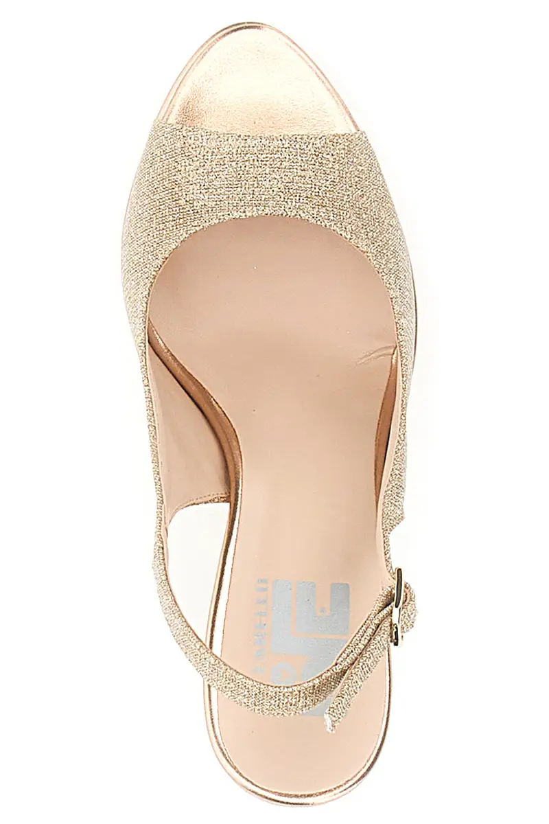 Décolleté Slingback Cipria Effetto Raso PITTARELLO LOVE 4477 miniatura 3