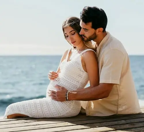 Dada Gioielli - Collana Chiama Angeli Gravidanza Catena Rosario Acciaio Anallergico Regolabile 100+10cm miniatura 2