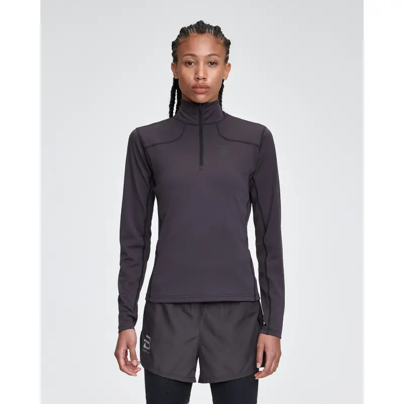 Drill top allenamento con mezza zip da donna Daehlie Sportswear Athlete 2 0