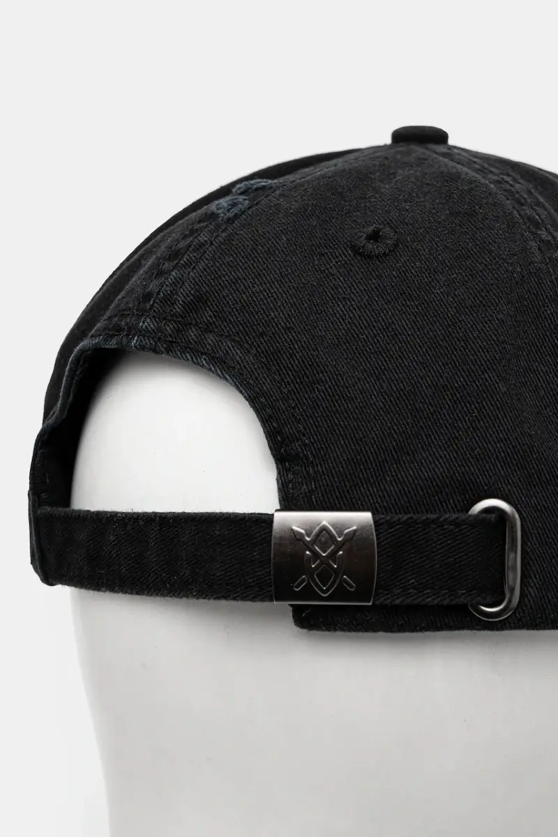 berretto da baseball in cotone Dias Arch Stack Cap Nero miniatura 4