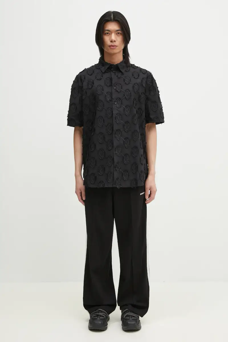 camicia in cotone Trophy Shield Ss Shirt Nero miniatura 5