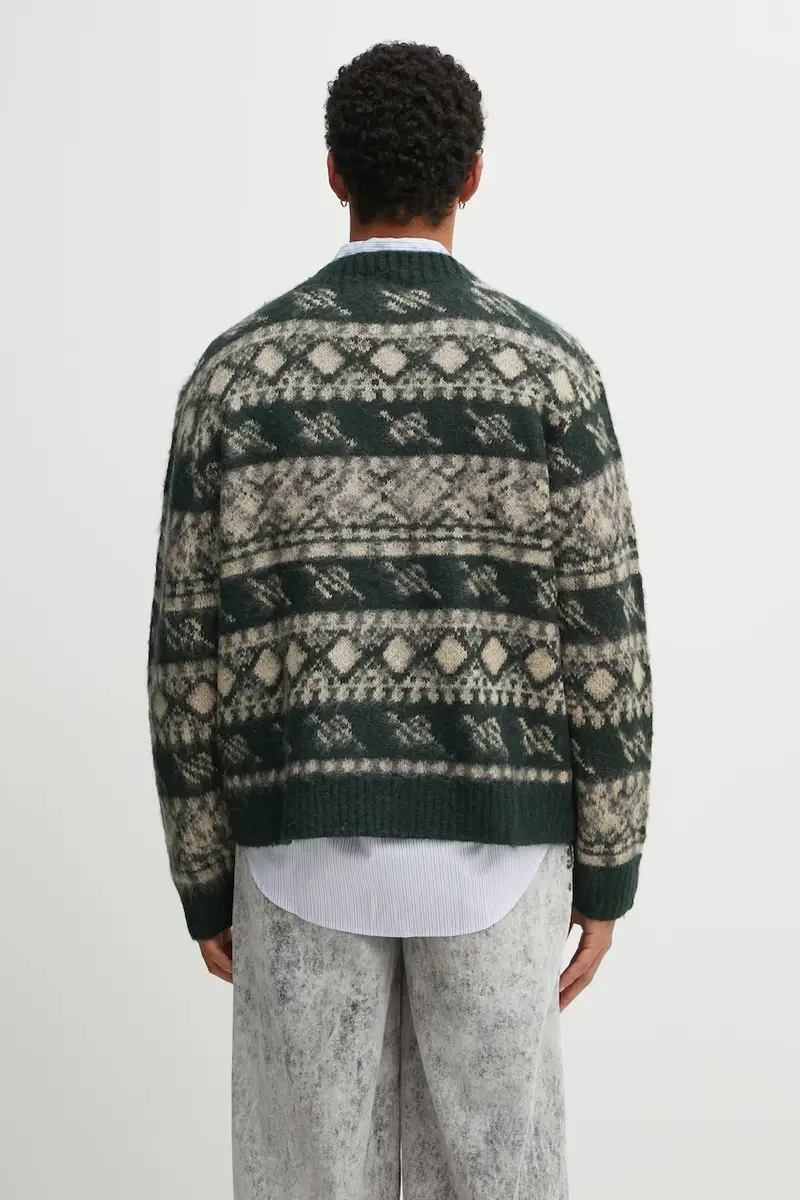 DAILY PAPER Cardigan Verde 4157917 miniatura 3