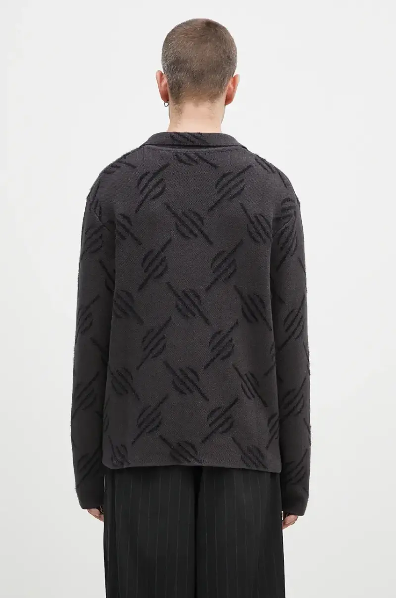 DAILY PAPER Cardigan Nero 4157771 miniatura 3