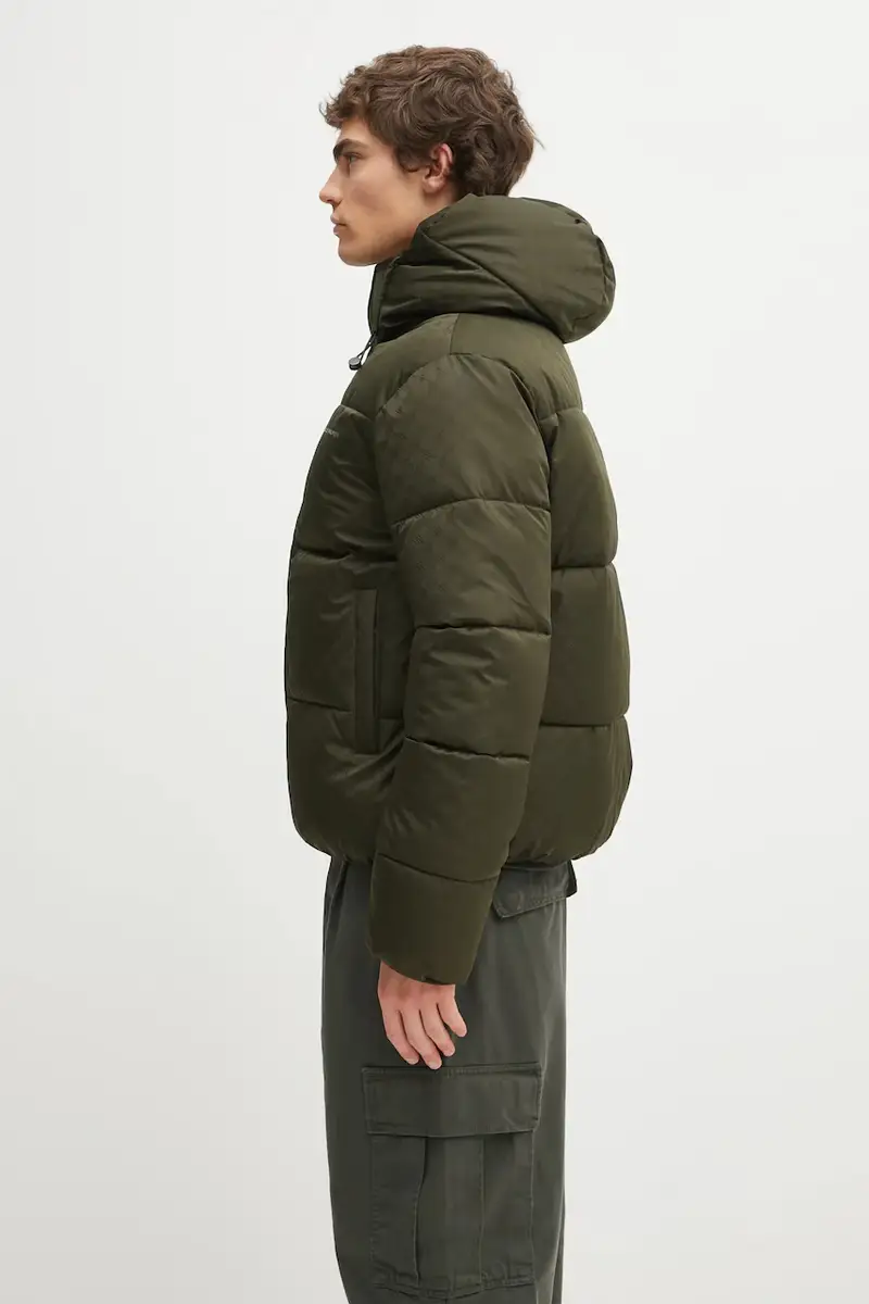 giacca Monogram Puffer Verde miniatura 2