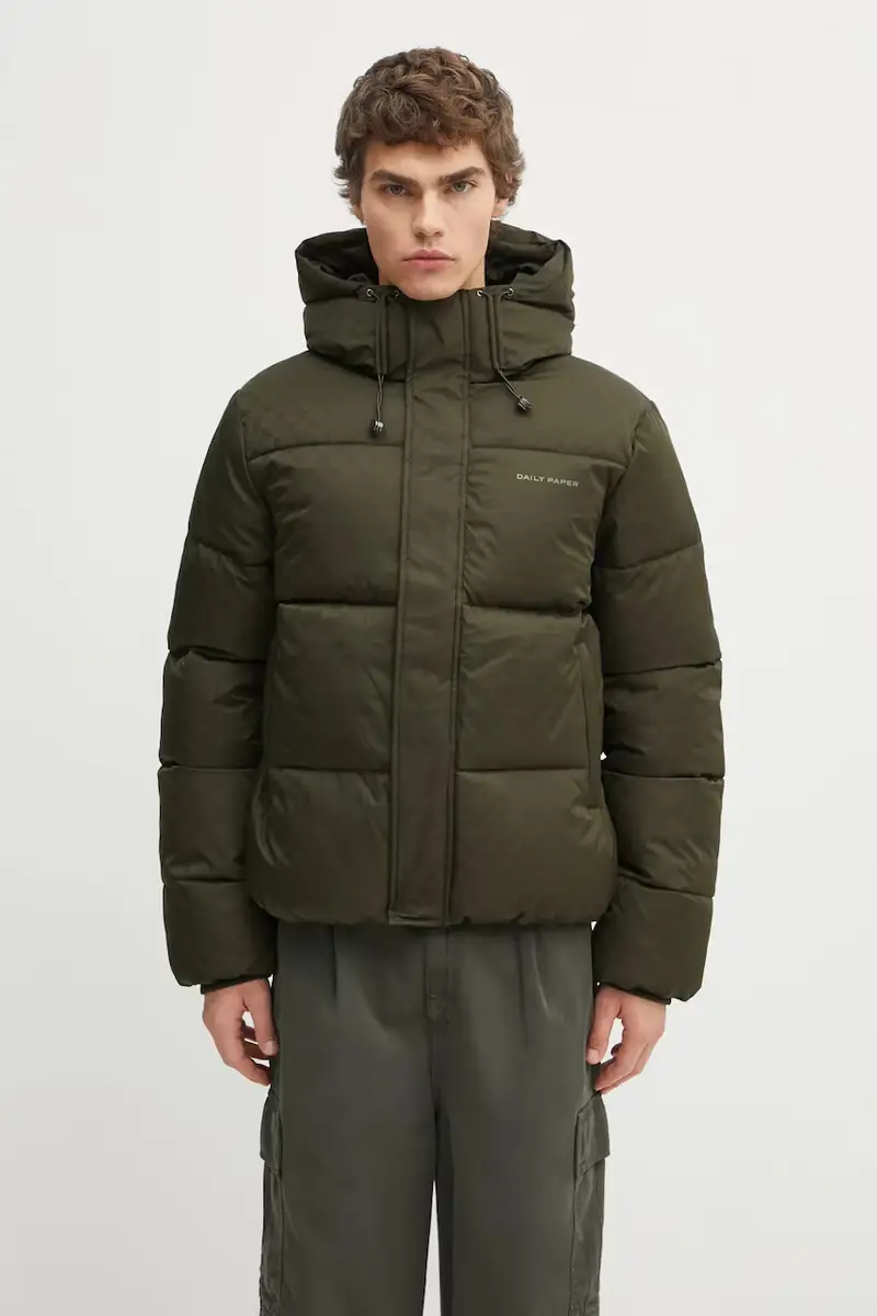 giacca Monogram Puffer Verde