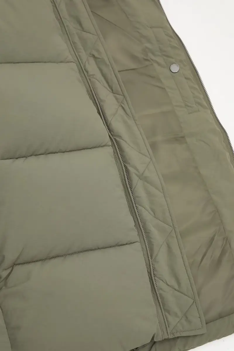 giacca Relaxed Puffer colore verde 2522018 miniatura 5