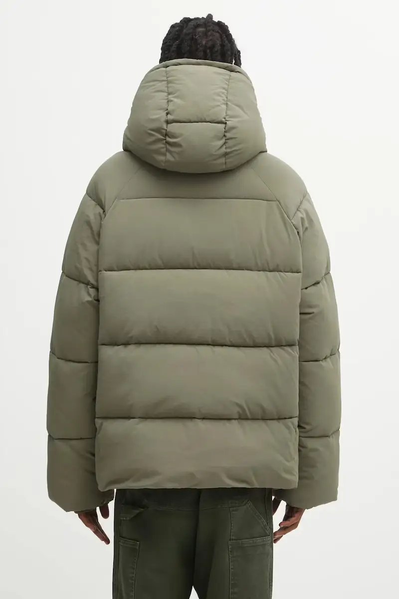 giacca Relaxed Puffer Verde miniatura 3