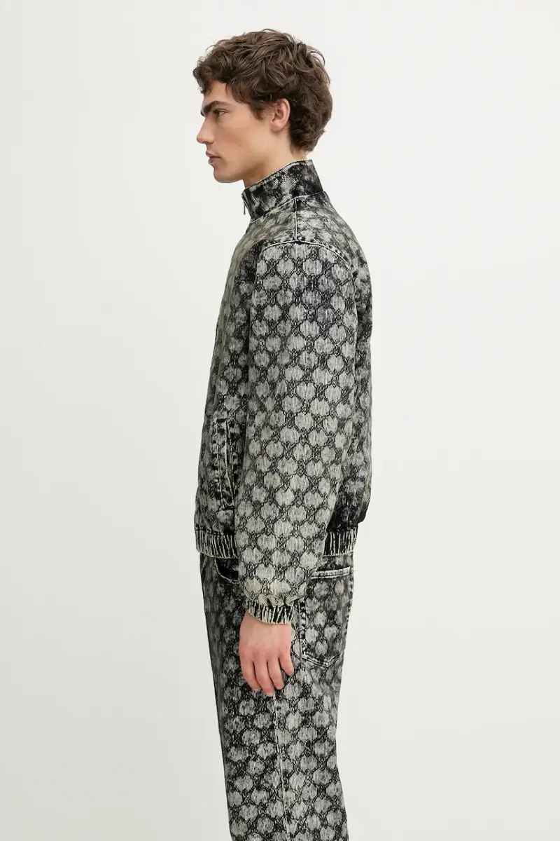 giacca Velvet Track Jacket Blu miniatura 2