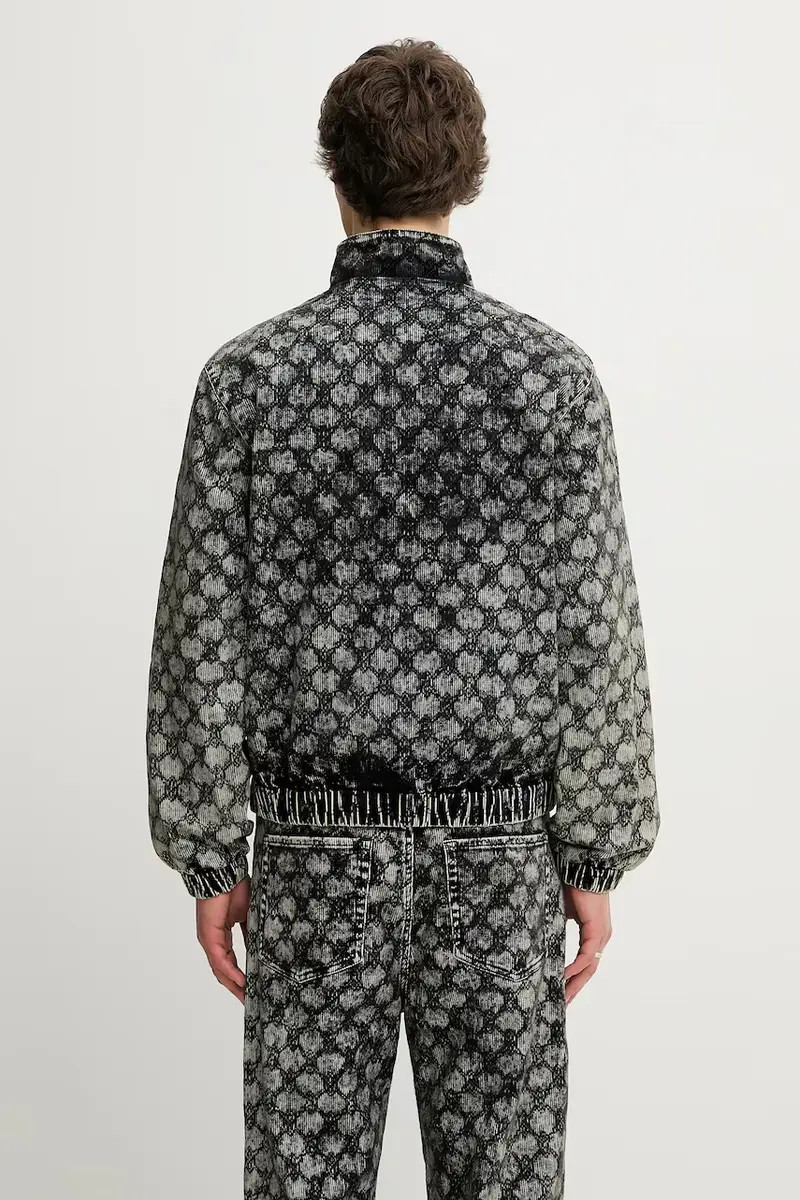 giacca Velvet Track Jacket Blu miniatura 3