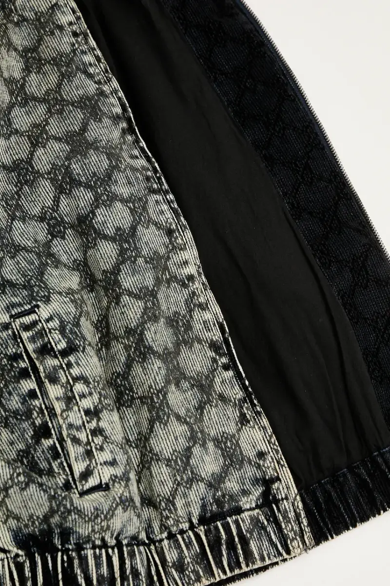 giacca Velvet Track Jacket colore blu 2521142 miniatura 5