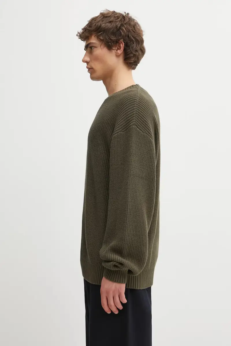 maglione in cotone Band Knit uomo colore verde 2522025 miniatura 2