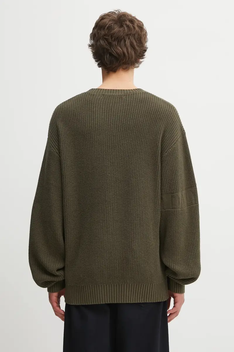 maglione in cotone Band Knit uomo colore verde 2522025 miniatura 3