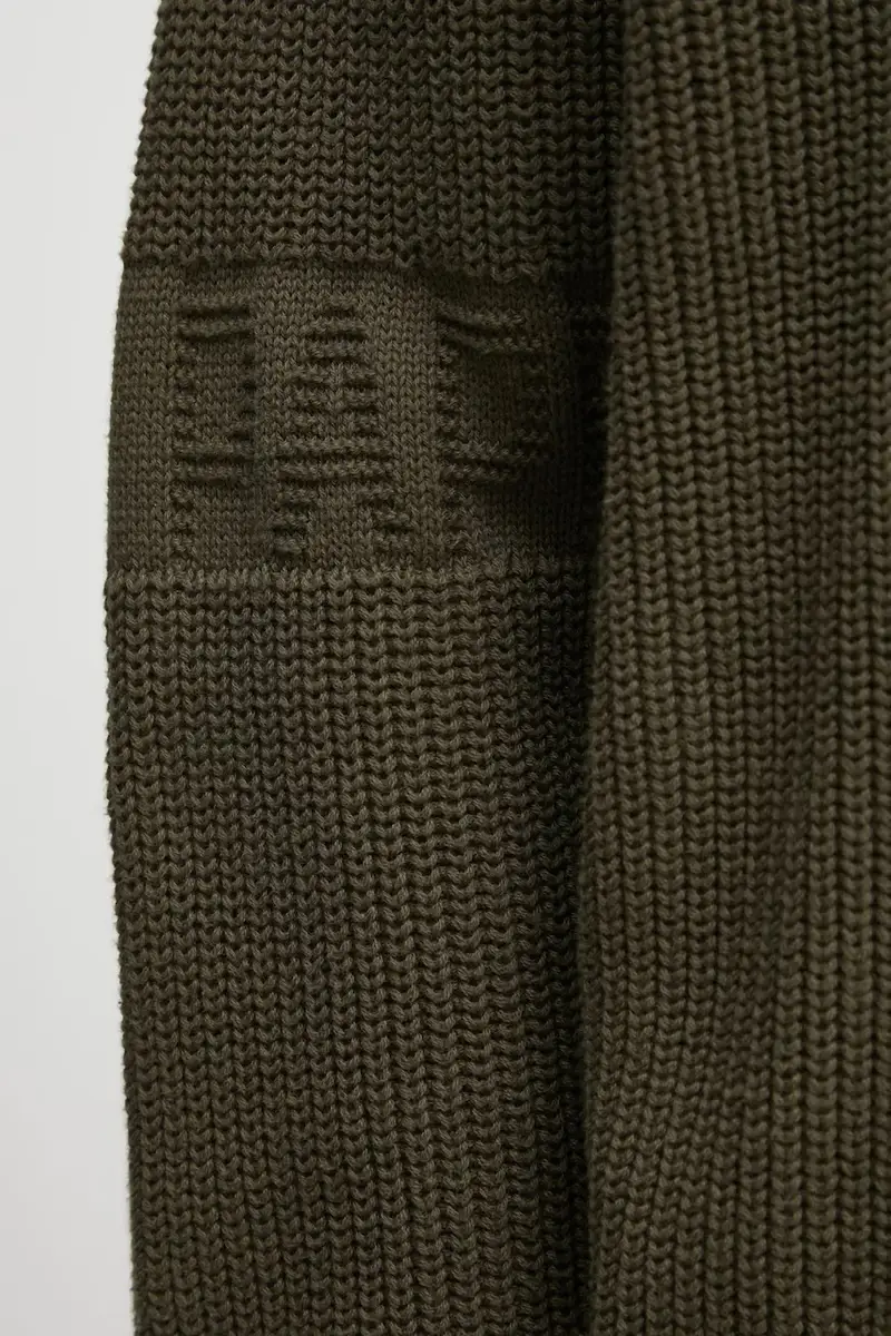 maglione in cotone Band Knit uomo colore verde 2522025 miniatura 4