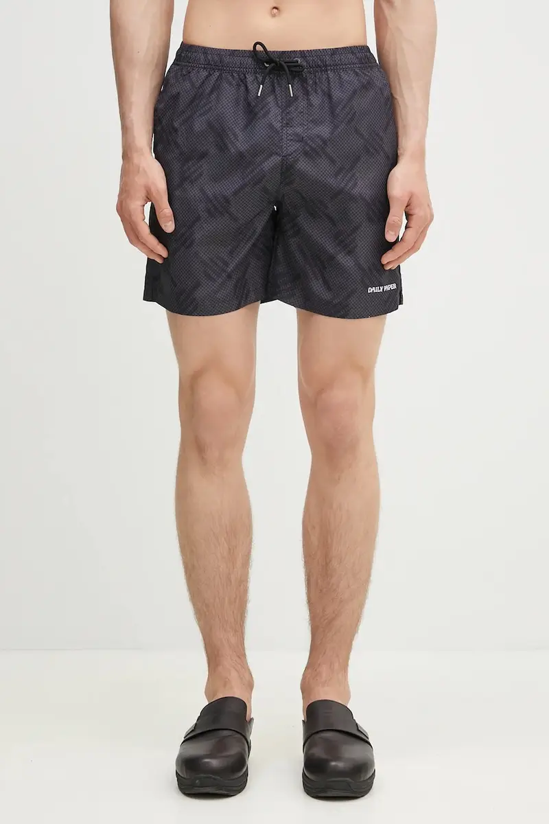 pantaloncini da bagno Dotted Monogram Swimshorts colore nero 2511159