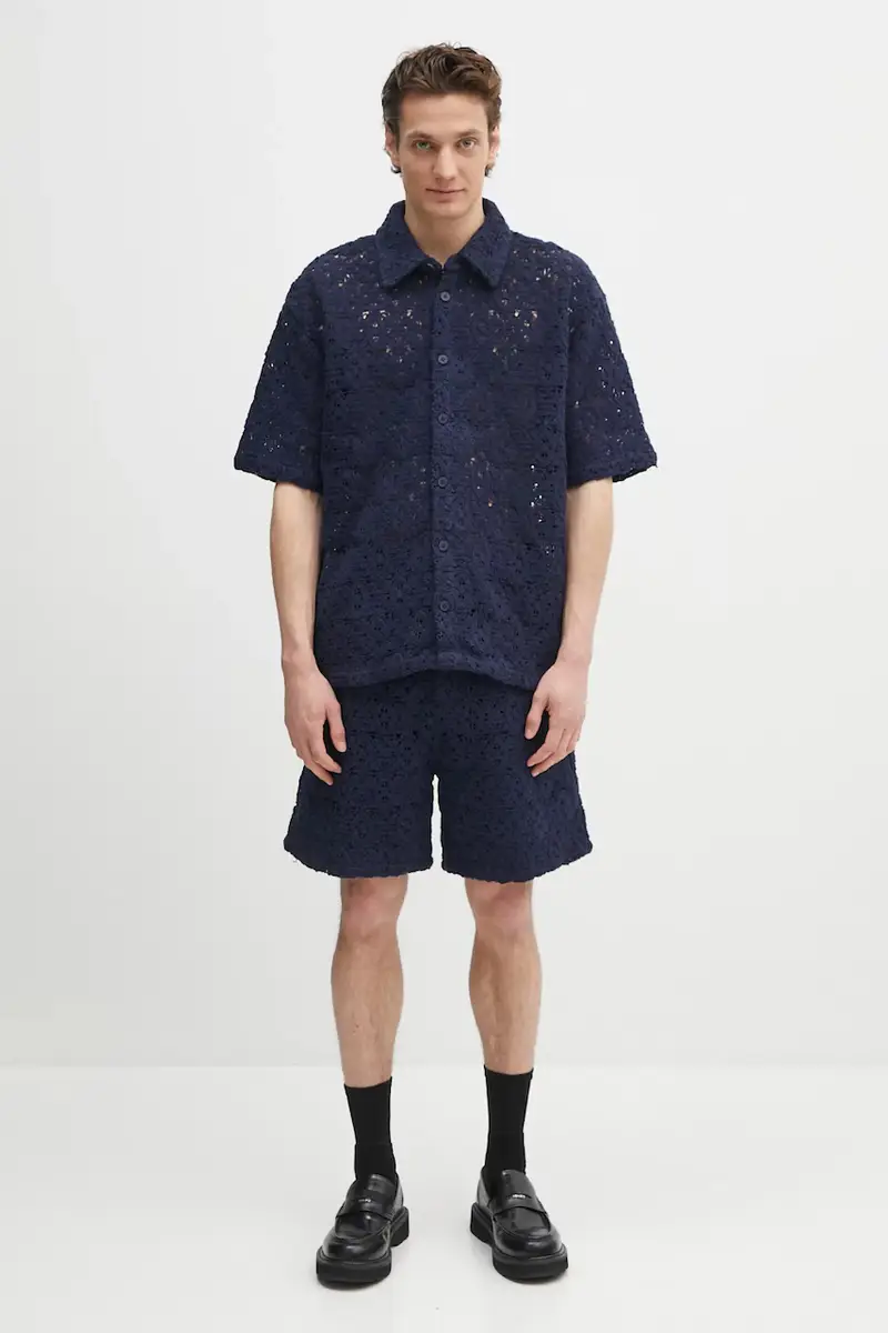 pantaloncini Lace Shield Short Blu navy miniatura 5