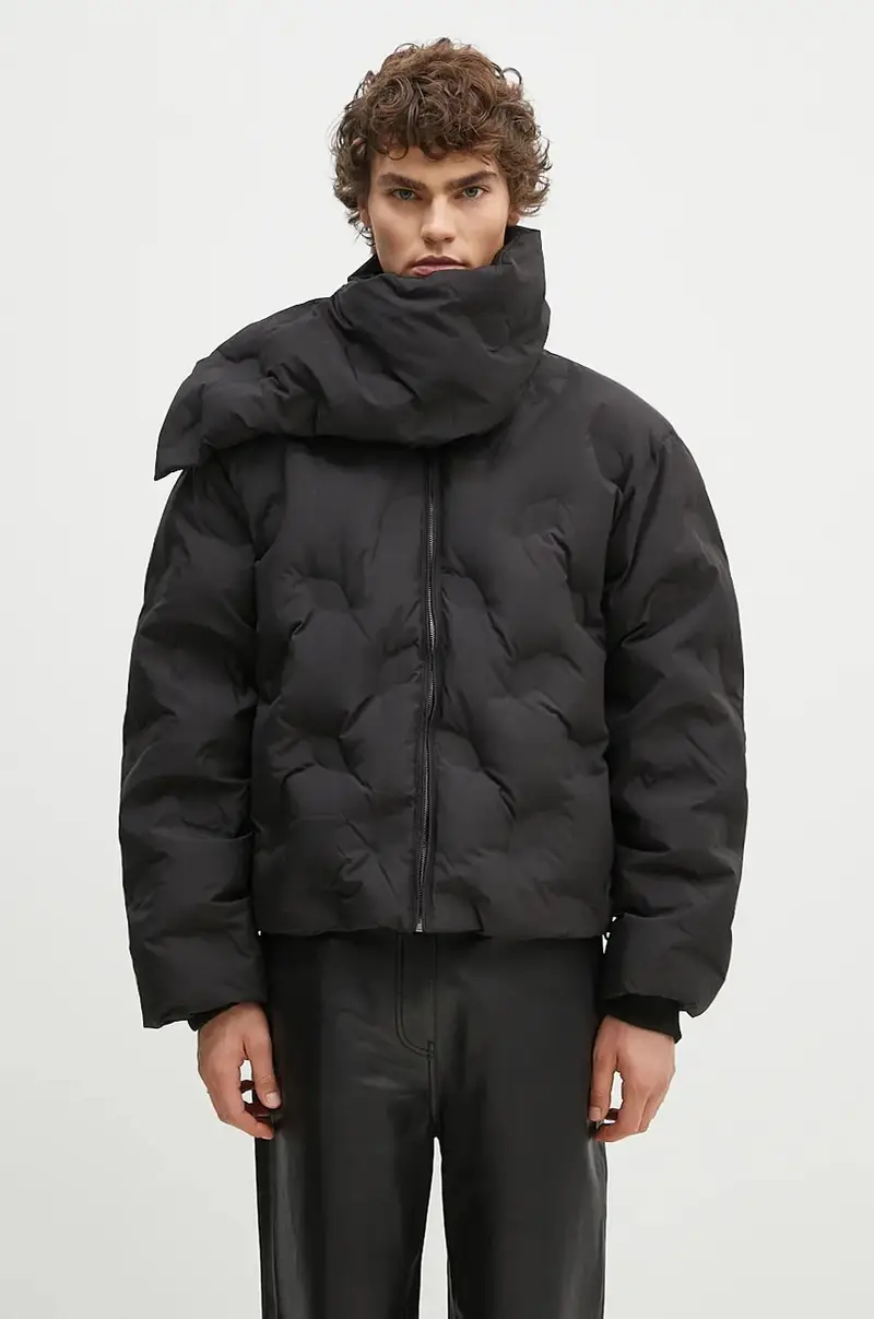 piumino Ayan Monogram Puffer Jacket uomo colore nero 2421035