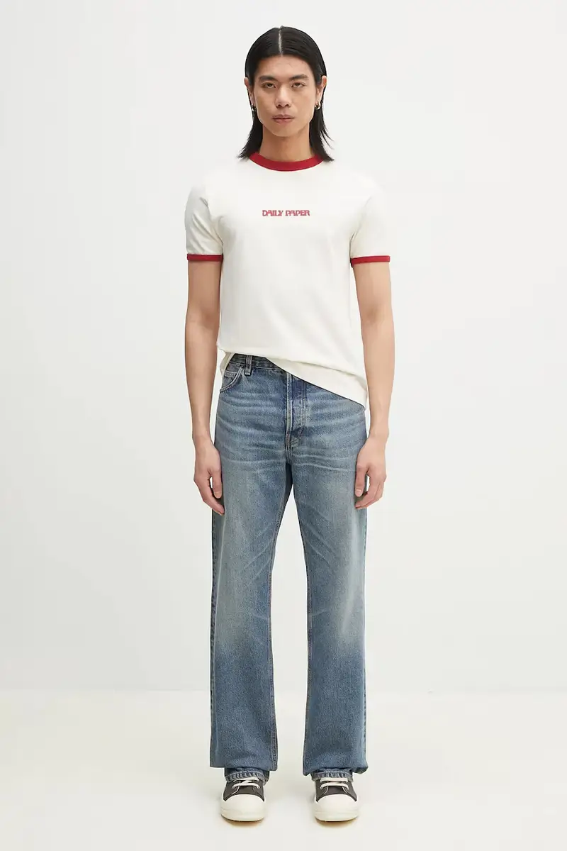 DAILY PAPER T-shirt Beige 4157222 miniatura 5