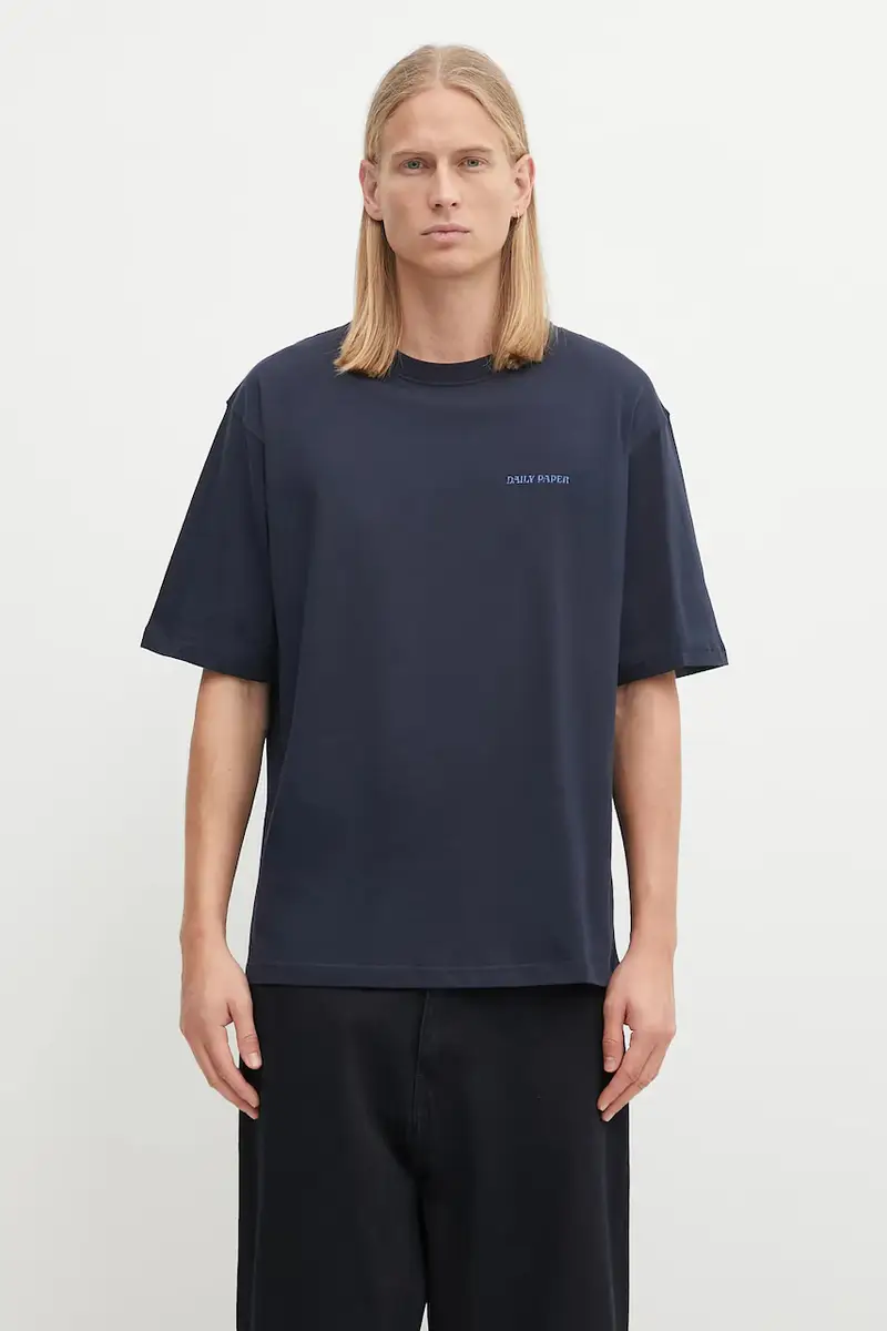 DAILY PAPER T-shirt Blu 4157414 miniatura 3