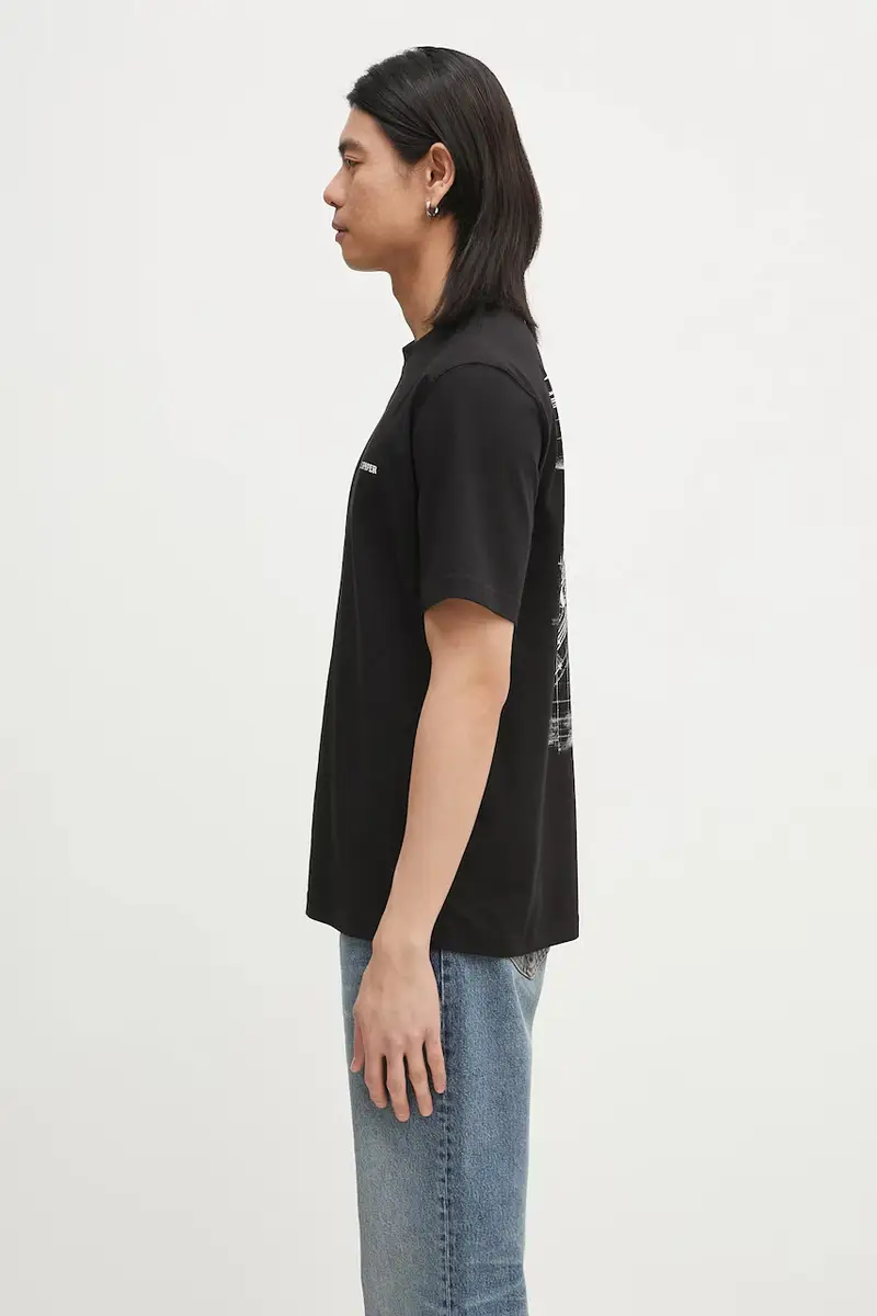 DAILY PAPER T-shirt Nero 4157781 miniatura 2