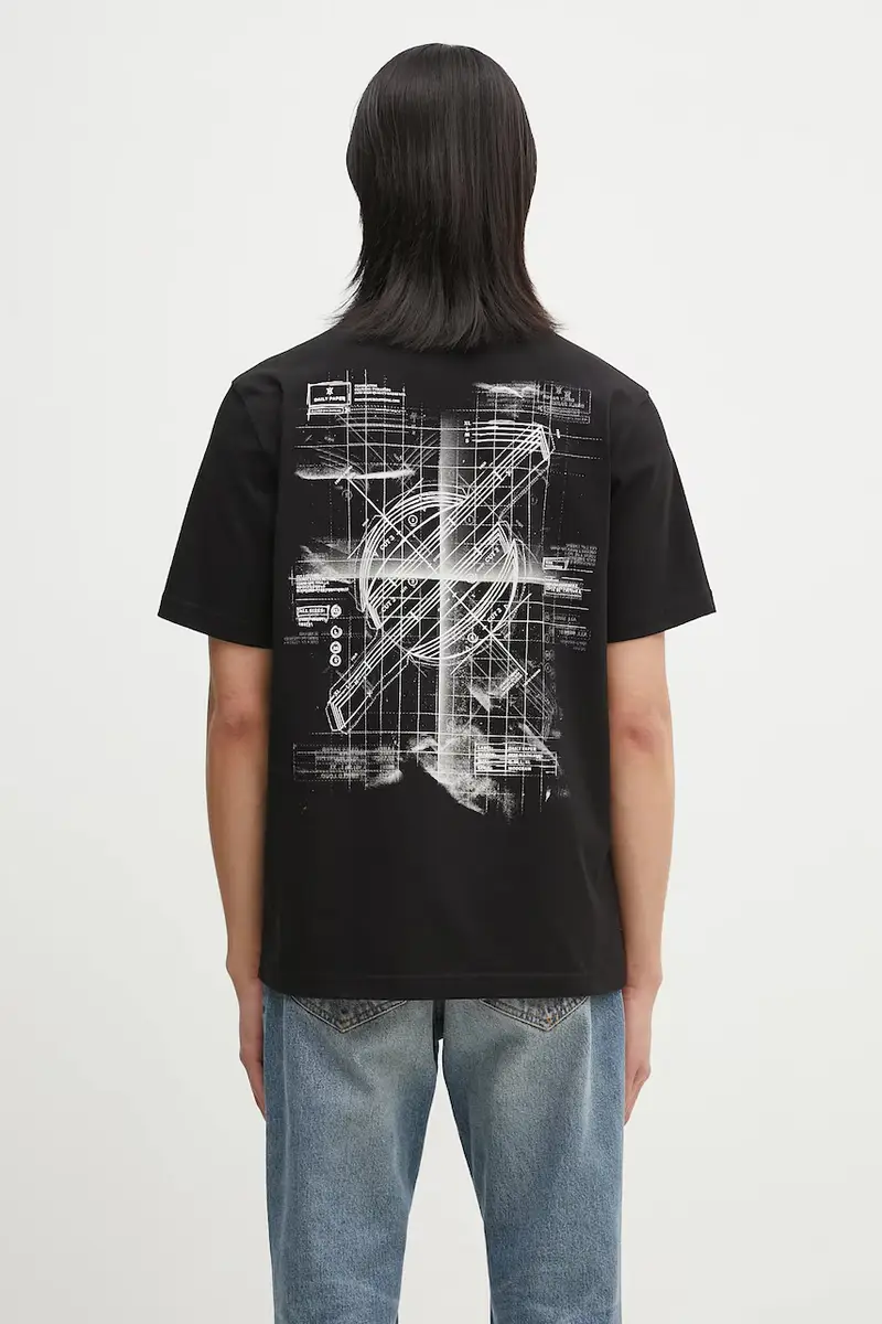 DAILY PAPER T-shirt Nero 4157781 miniatura 3