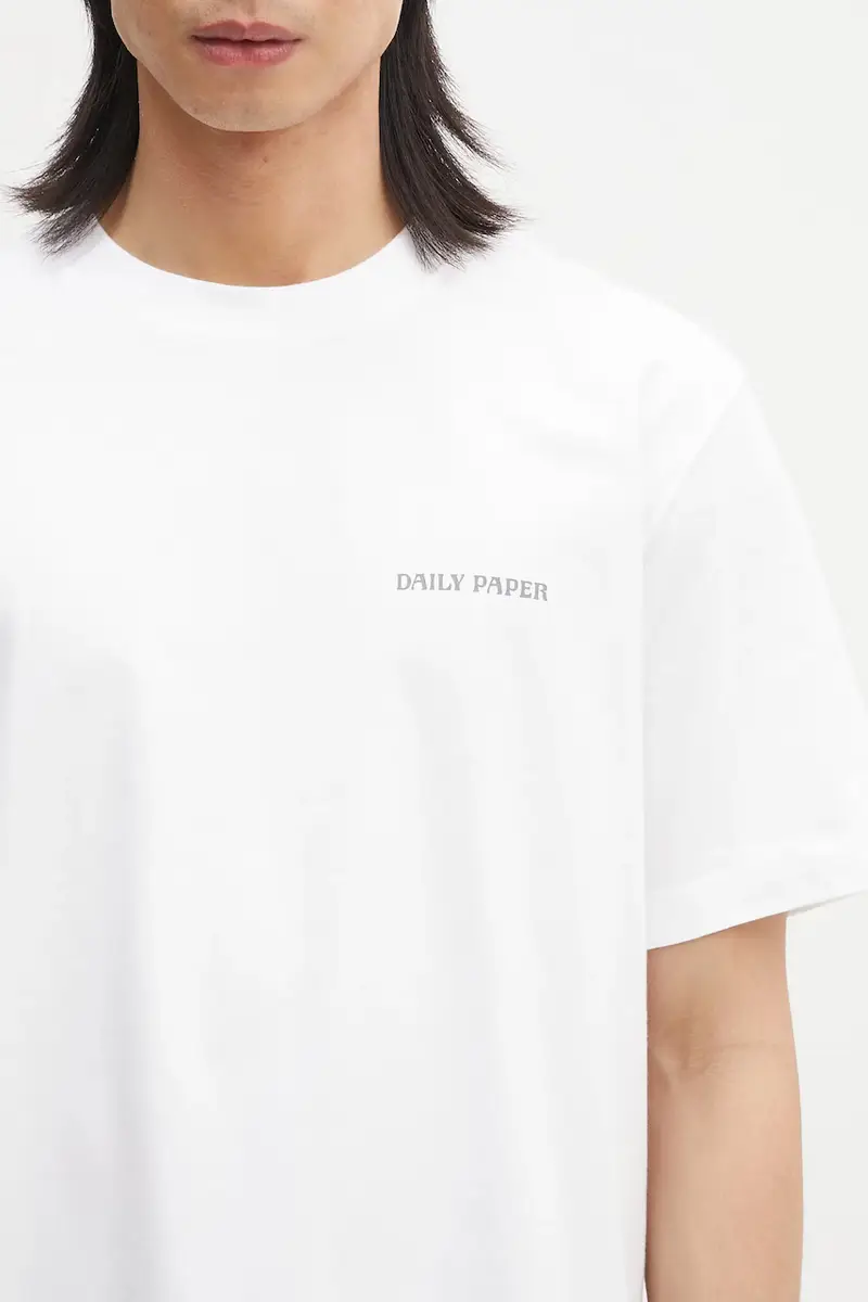 DAILY PAPER T-shirt Bianco 4157296 miniatura 4