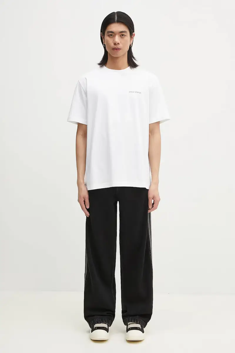 DAILY PAPER T-shirt Bianco 4157296 miniatura 5