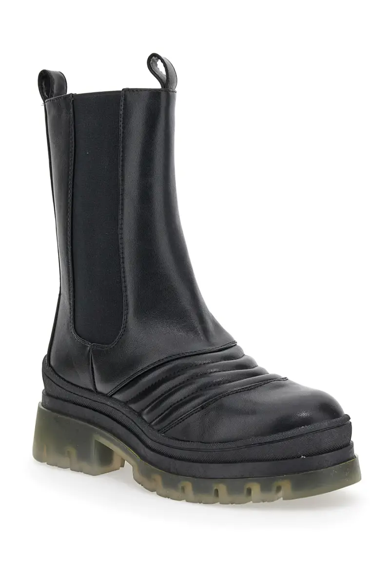 Stivaletto Chelsea Dame Rose 034 Nero [NERO] miniatura 2