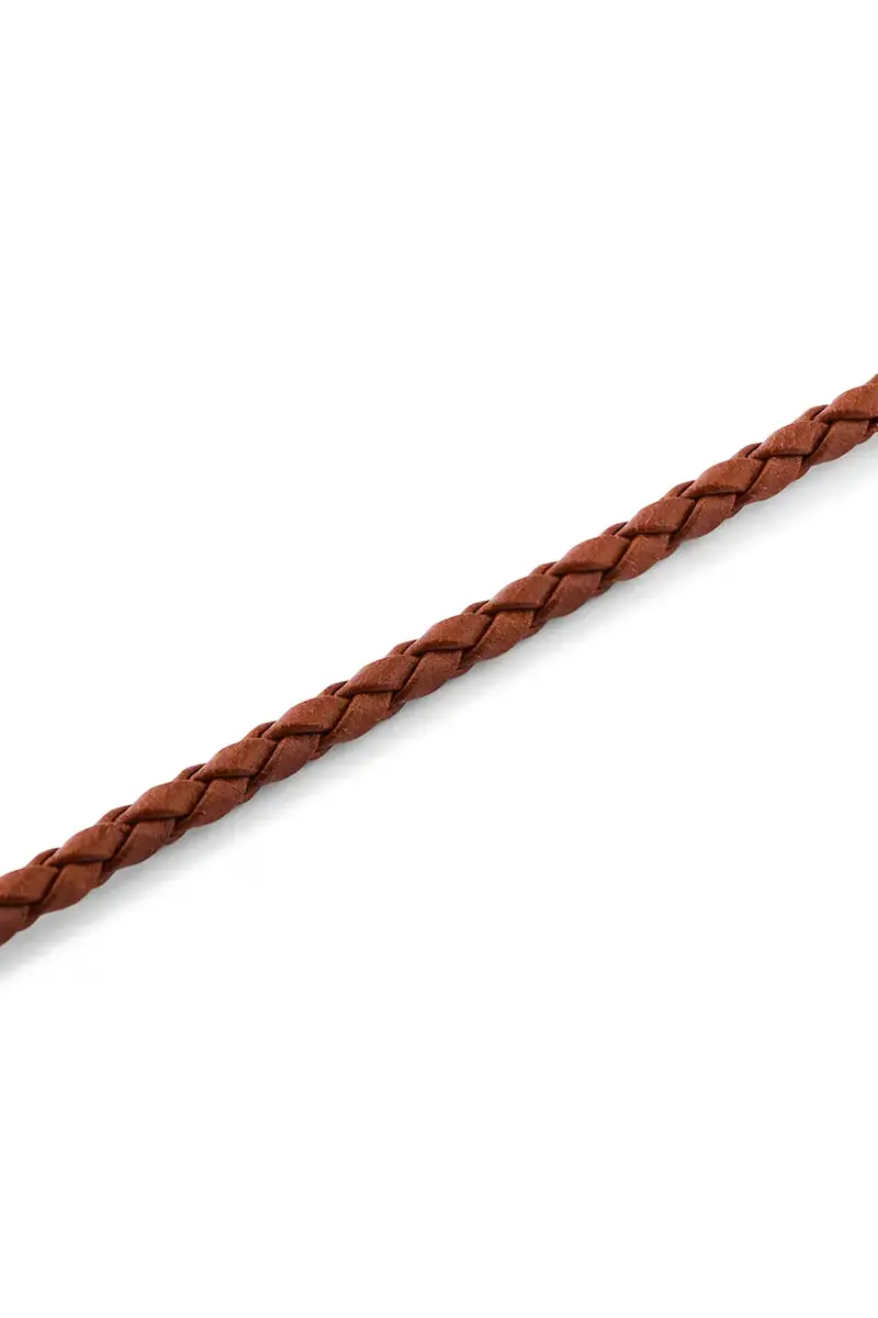 bracciale in pelle uomo DW00401752 Oro miniatura 3