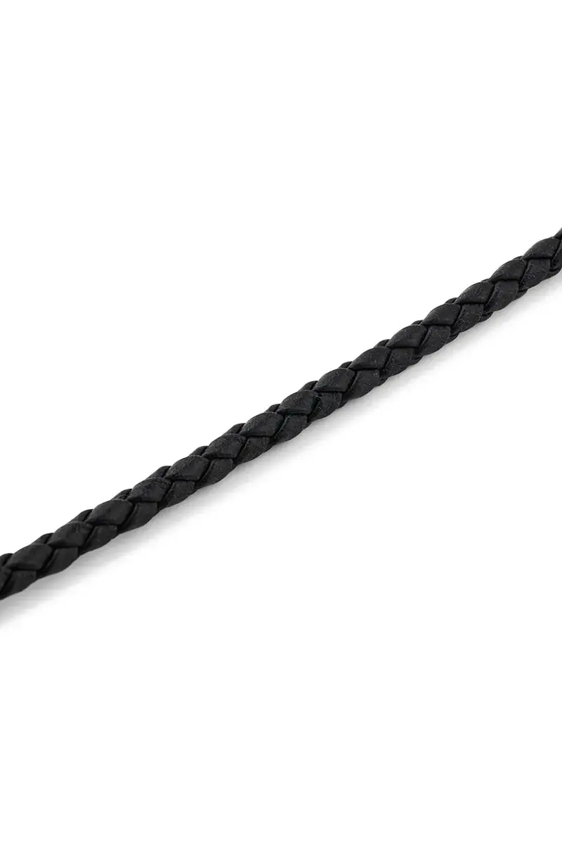 bracciale in pelle uomo DW00401760 Oro miniatura 3