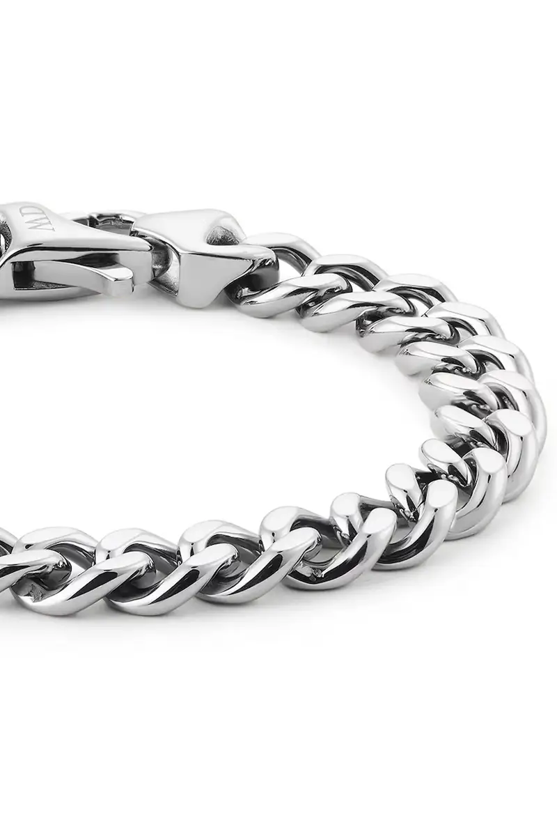 braccialetto uomo DW00401666 Argento miniatura 2