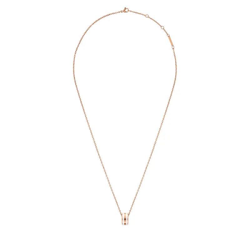 Collana Daniel Wellington Emalie DW00400153 Placcatura in oro rosa