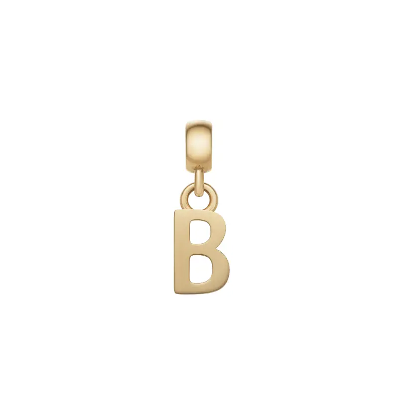 DW Charm Letter B Gold