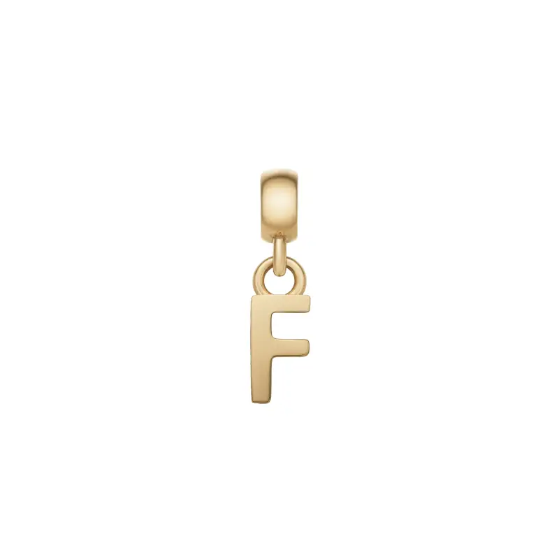 DW Charm Letter F Gold