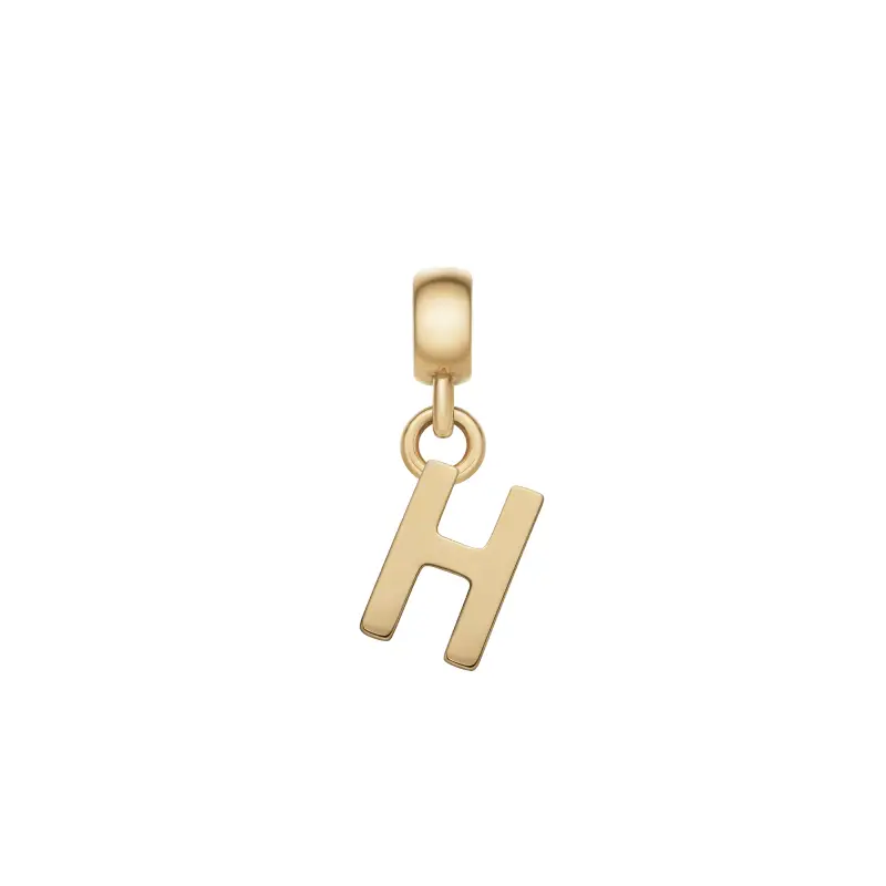 DW Charm Letter H Gold