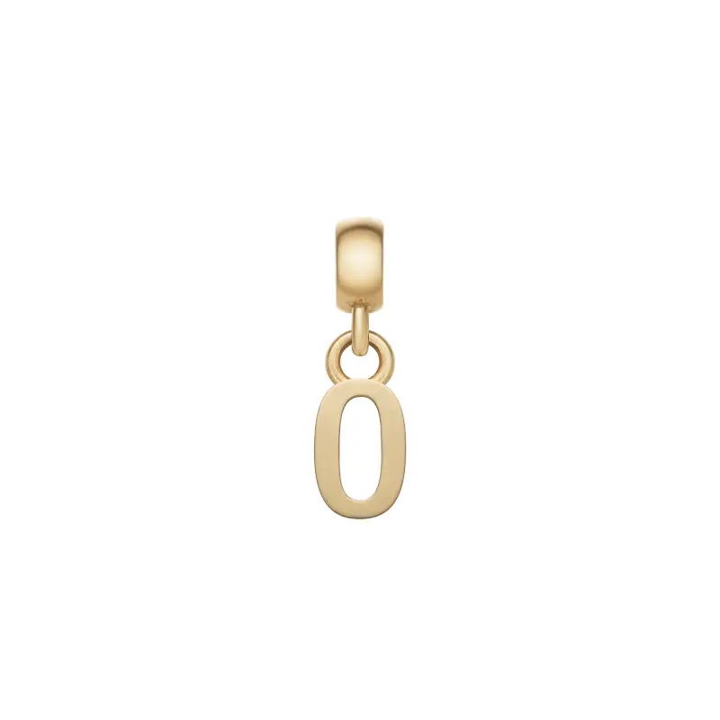 DW Charm Letter O Gold
